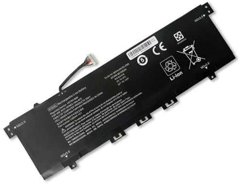 KC04XL Batterie pour Ordinateur Portable pour Les séries HP Envy X360 13-AG 13-AR, Envy 13-AH 13-AQ, HSTNN-DB8P, HSTNN-IB8K, KC04053XL, L08496-855, L08544-1C1, L08544-2B1, TPN-W133, TPN-W136