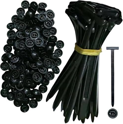 Colliers de serrage universels en nylon , Serre Cable,100/200/500 pièces Collier de Serrage Noir,Serre flex durable Résistant au UV Convient pour l'entretien de la voiture, la maison et le bricolage