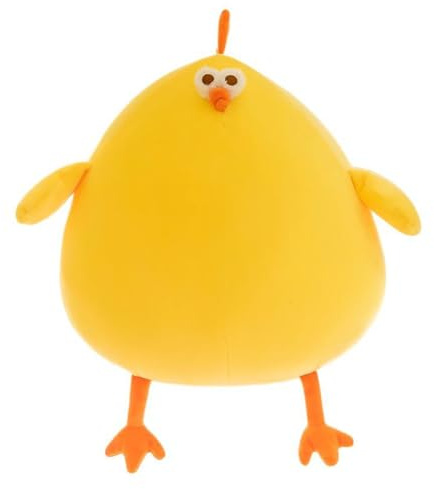 champracer lustiges Fettes Huhn Plüsch Kissen,super weiche Simulation Mutter Henne Puppe,Superweiches Kuschelkissen Geschenk for Jungen Und Mädchen Heimdekoration (85cm)