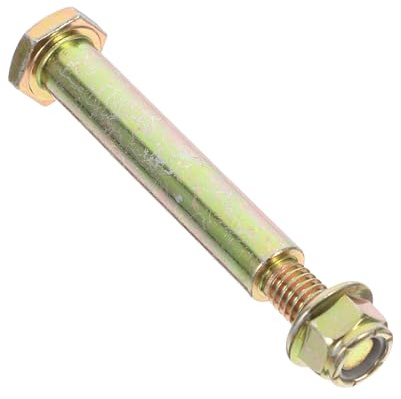 HOLIDYOYO Lawnmower Wheel Bolt and Lock Nut Set 193406 Steel Shoulder Bolts for Rear Wheel Axle Compatible Grass Trimmers and Lawn Mower Accessories