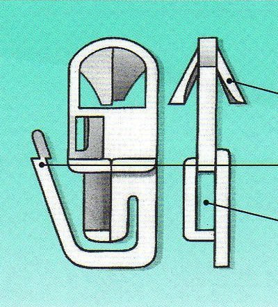 KlickFix Gardinengleiter- das Original a 20 St.