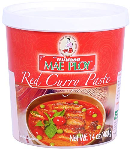 Mae Ploy Red Curry Paste, 400g