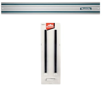2 x Makita Plunge Saw Guide Rail 1.5m 55 for SP6000 SP6000K1 + Rail Connectors