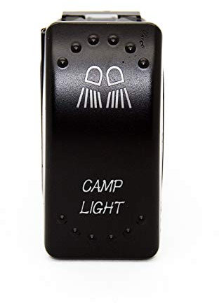 LED-Mafia Standlicht Licht Camp Light JJ4 - Symbol Kippschalter Wippschalter Schalter Auto Boot KFZ LKW Licht 12V 24V