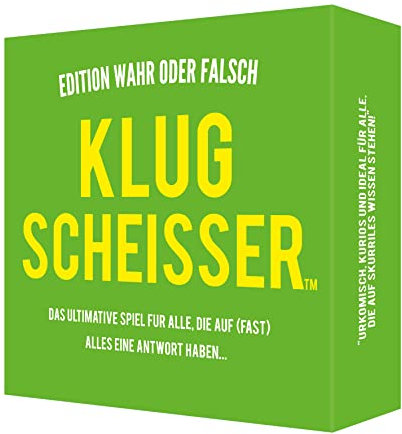 Kylskapspoesi 43028 - Klugscheisser – Wahr oder Falsch Edition