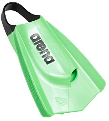 ARENA Powerfin PRO II Pinne da Allenamento Piscina, Pinne Nuoto Piscina da Adulti, Pinne in 100% Silicone, Pinne Corte Nuoto Piscina Confortevoli