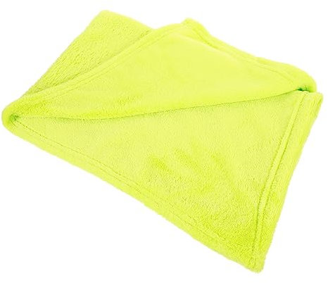 LIFKOME Flanell Haustierdecke Fleece Kuscheldecke Leicht Und Warm Ganzjahresdecke Einfarbig Fruchtgrün Für Kleine Haustiere