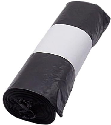 SKIR'CO Sacchetti per la spazzatura da 60 litri, 60 x 72 cm, colore nero, 50 pezzi