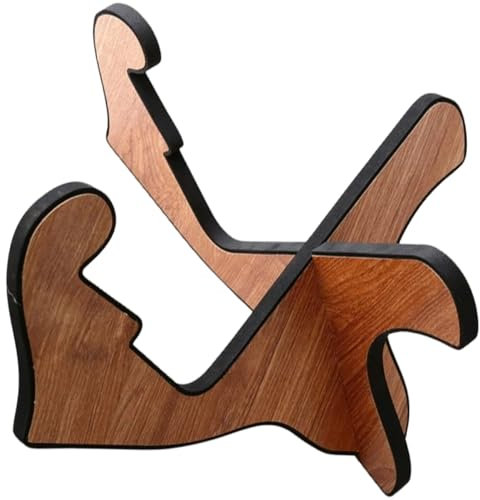 TOYANDONA Bodengitarrenständer Aus Holz Stabile Gitarrenhalterung Vertikaler Ausstellungsständer Für Gitarren Bassgitarren Und Mandolinenhalter Einfach Zu Bedienen Tragen