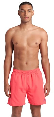 ARENA Fundamentals Boxer R strandshorts herr, Calypso Coral-dark Purple, XL