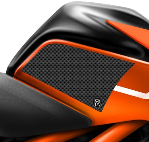 BLOQ motorrad Traktion Tank Griff Pads kompatibel mit KTM DUKE 125 (2024-) PREMIUM