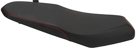 ZDETGU Motorradkissen PU Leder Atmungsaktives Motorrad -Buckelkissen für LC135 V2