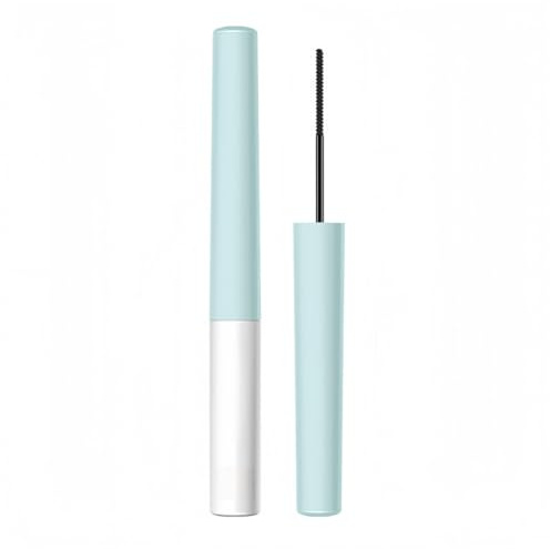 Mascara Résistant à l’Eau avec Brosse Fine - Mascara Noir pour Cils Courts/Clairsemés, Résistance 24H, Effet Naturel, Allongement & Épaississement