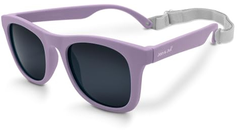 JAN & JUL Baby Toddler Kids UV-400 Polariserade Solglasögon, Dammig lila, M: 2-6 Years