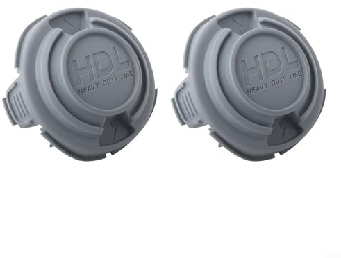babominimer Spool Cap Cover for Black & Decker STC5433 and STC5433PC Models, Grey Replacement Part, 2 Pack, Fits For Edge Cutters and Grass Trimmers