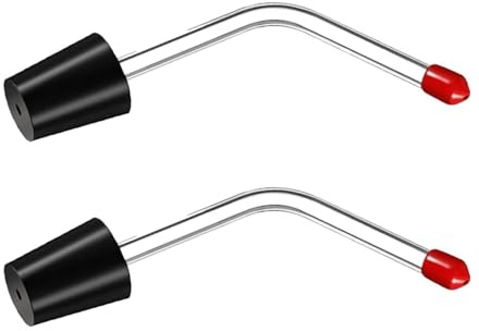 Ldbuejiaja Colibri - Set di 2 tappi conici in gomma per bottiglie di vetro, set di mangime per uccelli con punta antigoccia, protezione per api