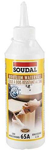 Soudal colla per legno resistente acqua 250 g bianco