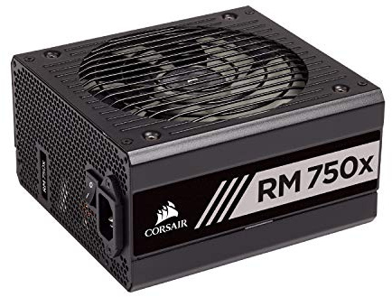 Corsair RM750x 750W ATX Negro Unidad de - Fuente de alimentación (750 W, 100-240, 825 W, 47-63, 150 W, 750 W)