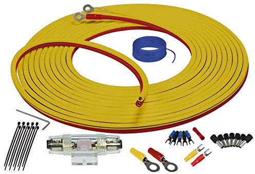 Stinger SEA4243 Marine Verstärker Anschluss-Set/Kabel Set 25mm² (8GA) 3m