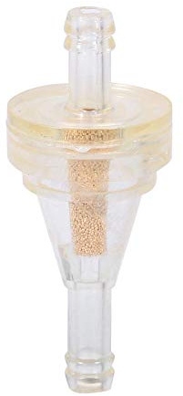 Oil Filter Gasoline Filter, Universal 1/4 6mm Filter Inline for Motorcycle Pit Dirt Bikes