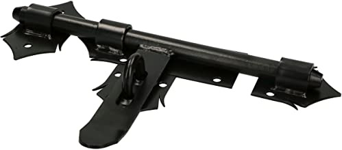 KOTARBAU® Torriegel Türriegel Bolzenriegel Schubriegel 270 mm Schwarz
