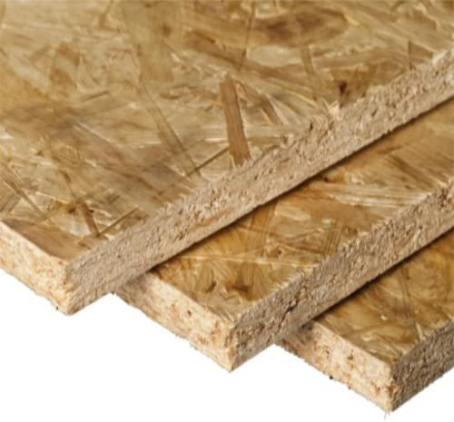 Generico Pannello in OSB 3, Legno, 25 mm Spessore, 60 cm x 250 cm, per Uso in Luogo Umido