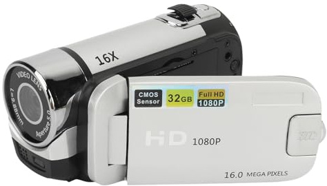 16MP 1080P Digital Camera, 16X Digital Zoom Anti-Shake Vlogging Camera for Teens and Adults