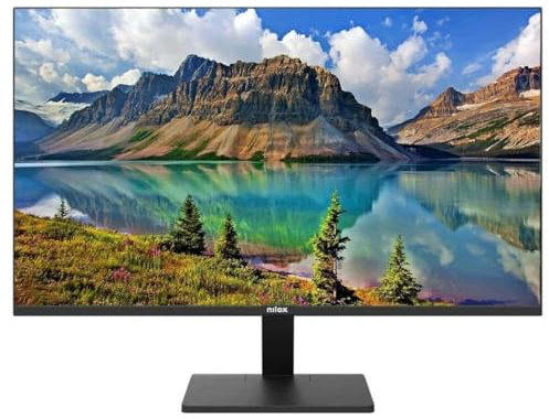 Nilox NXM24FHD111 Monitor 24 Pulgadas, Full HD, Pantalla Gaming 100Hz, Pantalla Ordenador con Soporte VESA 75x75mm, Tecnología VA, Monitor PC con Soporte VESA 75x75mm