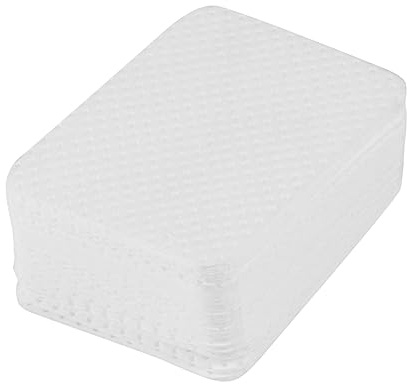 EXQUIMEUBLE 540stücke Wiederverwendbar Baumwollpads Tragbare Makeup-entferner-tücher Für Nagellack Und Gesichtspflege Hypoallergen Und Sanft Zur Haut Für Frauen Und Unterwegs