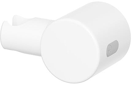 SHINEOFI Support Douchette Mural Blanc sans Perçage Base Fixation Orientable Installation Facile Adapté Plupart des Pommeaux De Douche Stable Et Pratique pour Salle De Bain