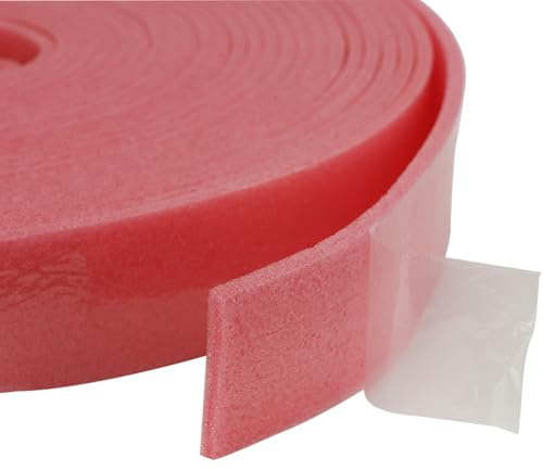 1pcs Banda Perimetral Suelo Radiante Autoadhesiva 100 mm x 5 mm x 10 m Cinta Perimetral Junta Dilatacion Banda Aislante para Mortero Autonivelante para Calefacción por Suelo Radiante (1pcs 10cm)