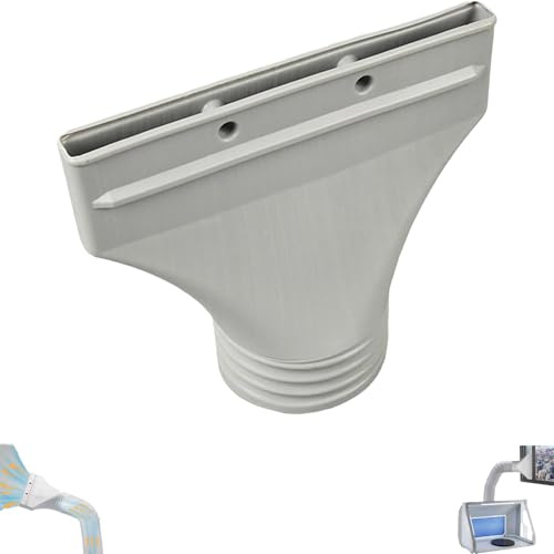 Adattatore piatto Ø100/130/150 mm per tubo climatizzatore portatile – Raccordo scarico per condizionatori mobili, asciugatrici e cappe – Facile da installare e compatibile universale (100mm)