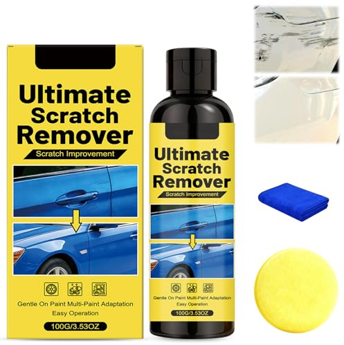 Kratzer Entferner Auto, Scratch Remover Auto, Auto Kratzer Entferner, Reinigungstuch Gegen Kratzers Aller Art Autokratzer-Entfernungsset Lackkratzer Einfach Reparieren Für Tiefe Flache Kratzer
