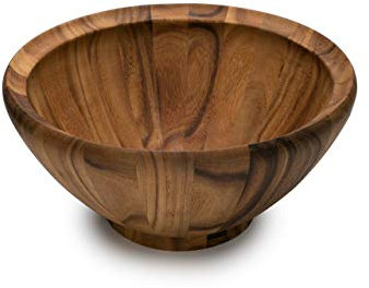 Ironwood Gourmet 28134 Salinas Extra Large Salad Bowl XL, Acacia Wood