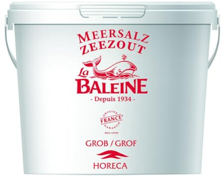 La Baleine Grobes Meersalz 5 kg Eimer für Salzmühle