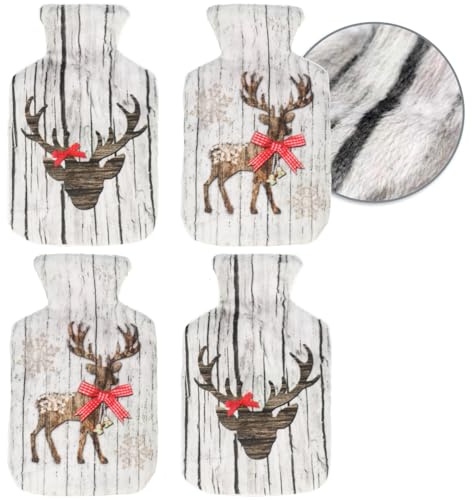 com-four® 4X Taschenwärmer Set, Flauschige Handwärmer | Plüsch Fingerwärmer - Knickbare Wärmepads - Wiederverwendbare Taschenheizkissen
