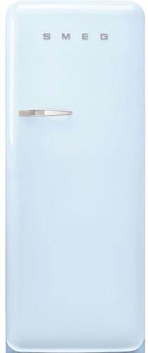 RÉFRIGÉRATEUR 1 PORTE ANNÉES 50 BLEU AZUR CHARNIÈRES À DROITE
