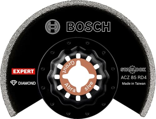 Bosch Professional 10x Hojas de multiherramienta Expert Grout Segment Blade ACZ 85 RD4 (para Mortero, Ø 85 mm, accesorios Multiherramienta)