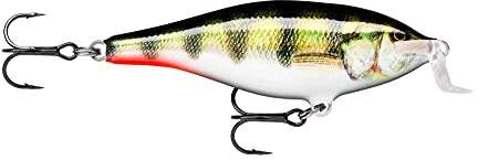 Rapala Shad Rap Shallow Runner 9 cm Wobbler Hechtköder Farbe PEHL - Live Hologram Perch