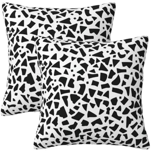 Kissenbezug 45x45 cm 2er Set Herbst Deko Kissen Minimalistisch Flamingo Kissenbezug, Quadrat Kissenbezüge, Weicher Sofakissen, Kissenhülle Herbst Mit ReißVerschluss, Couch Deko Schlafzimme 18x18Inch