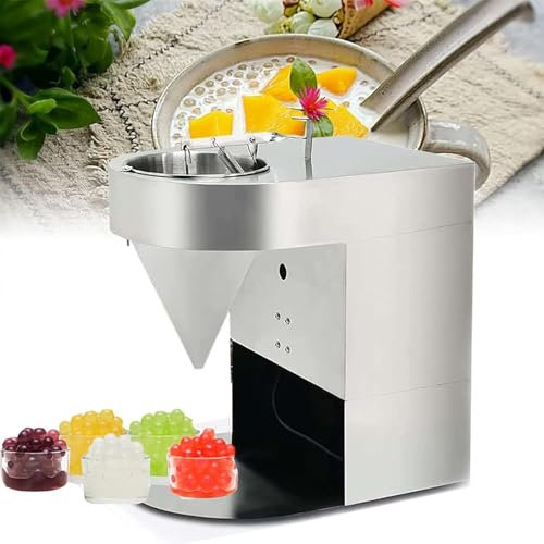 Vituord Popping Boba Making Machine, Commercial Stainless Steel Bubble Tea Pearl Maker, Adjustable Speed and Ball Size, Boba Molding Tool, 50kg/h