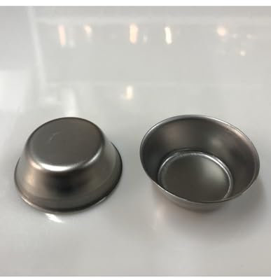 Siccardi Stampo tartelletta Tonda ø 4 Cm in Acciaio Inox - Confezione 10 pz