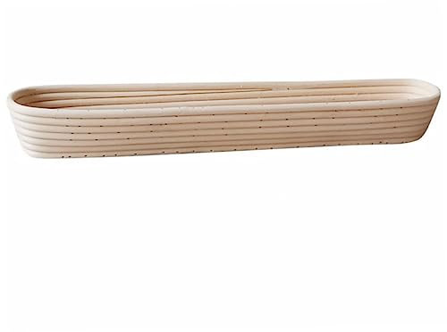 Cabilock Bread Proofing Basket Natural Rattan Bread Baking Tool Dough Proofing Bowl for French Baking