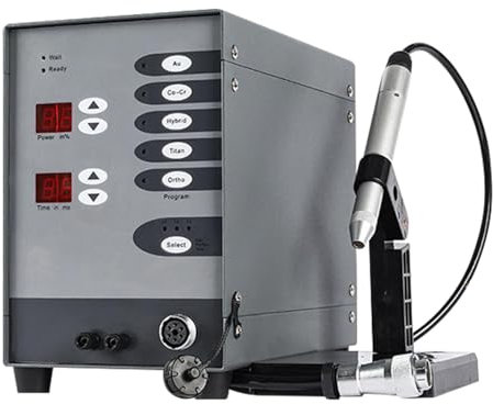 Jewelry Spot Welder - Automatic Pulse Argon Arc Welding Machine for Gold and Hardware Repair, Ideal for Jewelry Restoration with Welding Loop Clamp Gauge