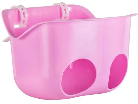 Qoukonao Fahrradsitz Für Baby, Babypuppensitz Für Mädchenfahrrad, Fahrrad Frontkorb Für Puppe, Multifunktionaler Fahrradpuppensitz, Puppenfahrradsitz für Dreirad, Laufrad und Kinderwagen