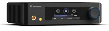 aune N7 Class-A Headphone Amp, Pre-amp, Pure Class-A Fully-Discrete Fully Balanced, 6.35mm/4.4mm Headphone Jack, Twin JFET, XLR/RCA Preamp Out, for DAC/Active Speaker/Home Audio