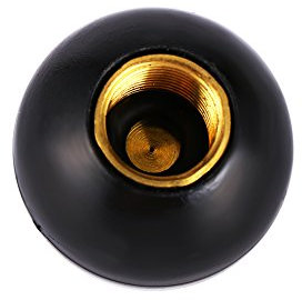 ANGGREK 8 Ball Style Tire Valve Stem Caps Pool Ball Valve Caps 1PC Universal Fit for Car Truck Bike Motorcycle ATV with Standard Valve Stem