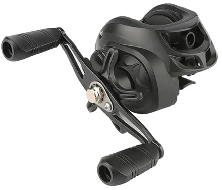 Carrete Carpa Carrete Ligero con Relación De Engranaje 6,3:1, Rueda De Pesca De Metal, Carrete For Baitcasting, Arrastre Máximo De 8kg, Carrete De Pesca De Alta Velocidad For Agua Salada(E,Left Hand)