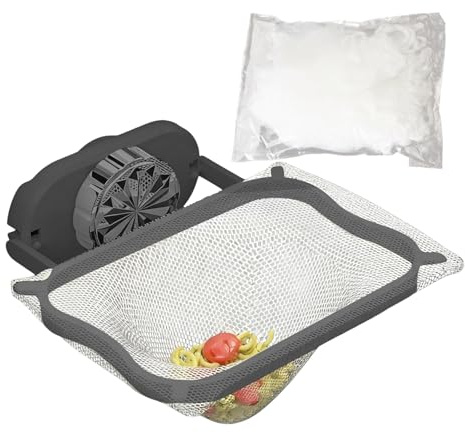 Passoire D évier À Maillage | Ustensiles de Cuisine Multifonctionnels à Ventouse avec 50 Filtres,Passoire d'Évier à Maillage Fin - pour Mixage Aliments, Nettoyage, Préparation Cuisson, Camping