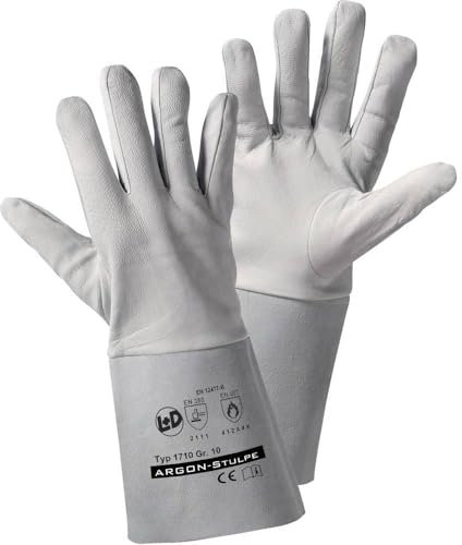 Worky Schutzhandschuhe L+D 1710 Nappaleder/Spaltleder EN 12477-B Größe 10 (XL)